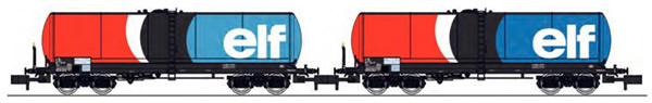 REE Modeles NW-239 - Set of 2 ANF ELF Bogies Y 25S petroleum products transport Era IV